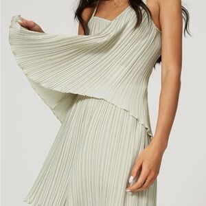 Rebecca Taylor Pleated Cream Cami